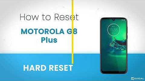 How to Hard Reset Motorola G8 Plus. Recovery Mode. Factory Data Reset