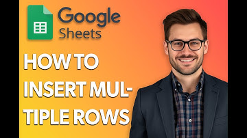 How To Insert Multiple Rows In Google Sheets (3 Simple Methods) [Quick Tutorial]