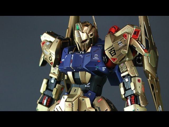 ロボット MG HYAKU-SHIKI Ver.2.0 MG 1/100 Hyaku Shiki Ver.2.0 - Custom Build(百式) - YouTube