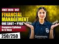 CUET 2026 Business Studies | Financial Management One Shot + PYQs by Mahak Gandhi