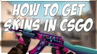 HOW TO GET SKINS IN CSGO!! (COMMUNITY MARKET TUTORIAL) screenshot 1