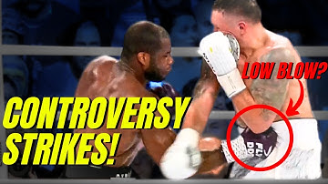 Oleksandr Usyk STOPS Daniel Dubois In 9 | Low Blow Controversy | Immediate Reaction