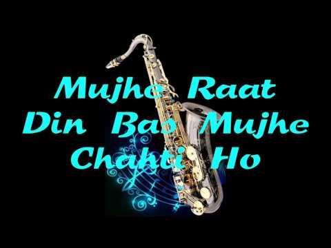 #129:-Mujhe Raat Din Bas Mujhe Chahti Ho |Sangharsh| Sonu Nigam | Instrumental |Saxophone Cover