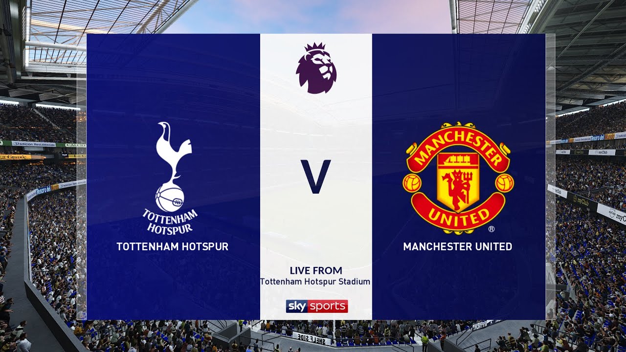 PES 2020 | TOTTENHAM HOTSPUR VS MANCHESTER UNITED | PREMIER LEAGUE 2020