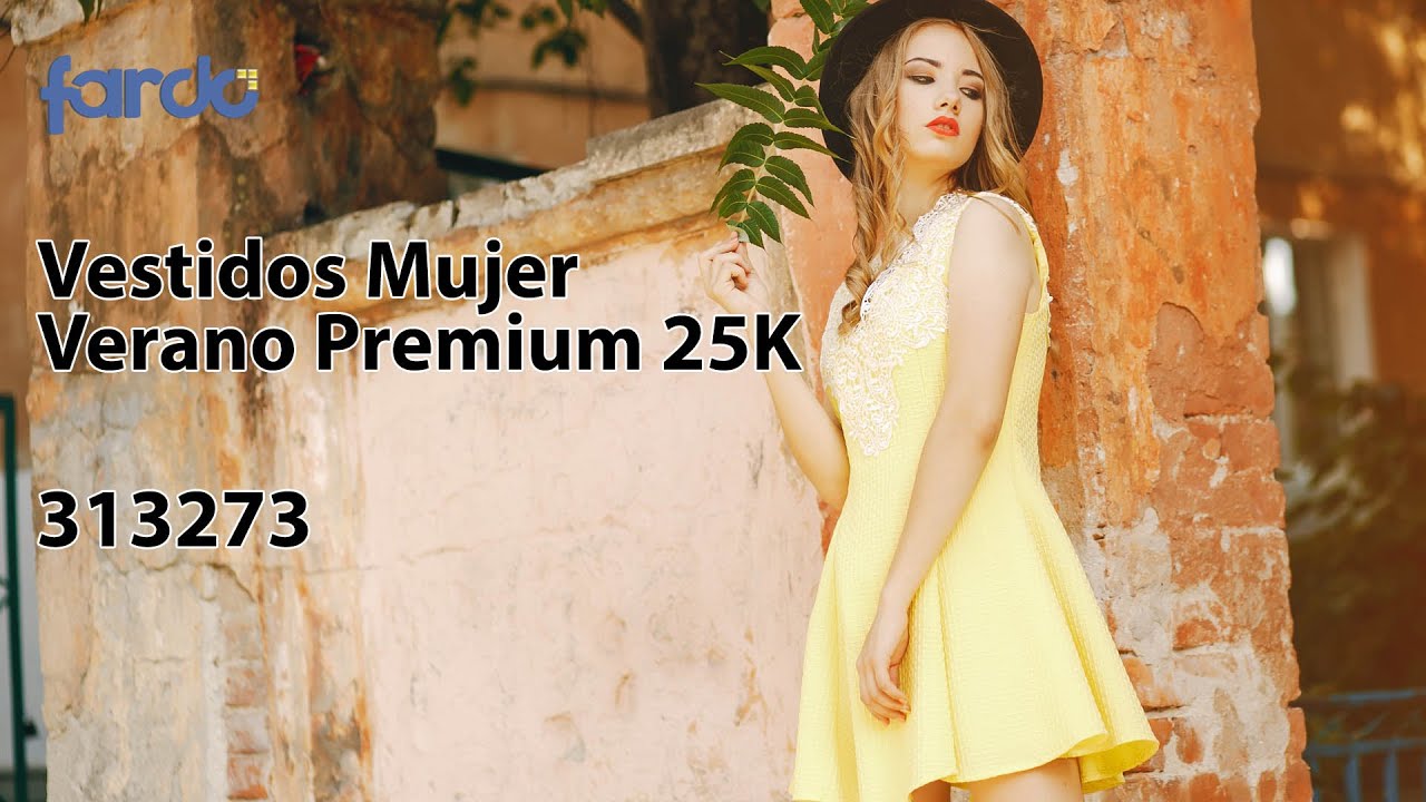 Vestidos Mujer Verano Premium 25K Fardo Group 313273 - YouTube