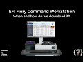 Fiery command workstation  obtention du logiciel