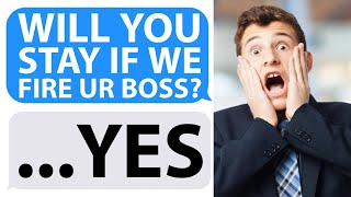 Boss says my Work Project is Stupid so I Quit, But the Company FIRES HIM to KEEP Me - Reddit Podcast