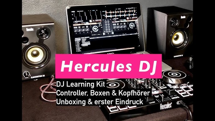 YouTube 42 DJ - Monitor Unboxing Hercules