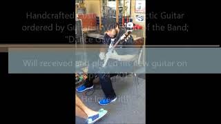 A Wild Will Swan Playing Guitar