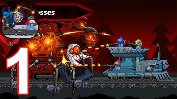 Monsters Survivor: Shoot & Run - Gameplay Walkthrough Part 1 Scary Choo Train Survival (iOS, Android