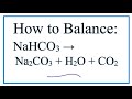 Balancing Chemical Equations and Atoms
