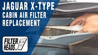 How to Replace Cabin Air Filter 2004 Jaguar X-Type | AQ1077C 2004 Jaguar X Type Air Filter