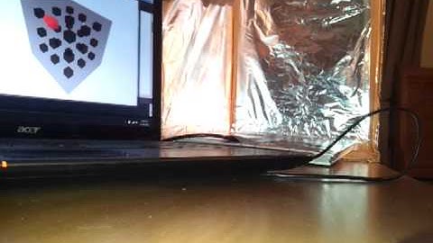 Arduino / processing 3D tracking interface