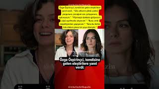 Kendisine Gelen Eleştirilere Yanıt Verdi In