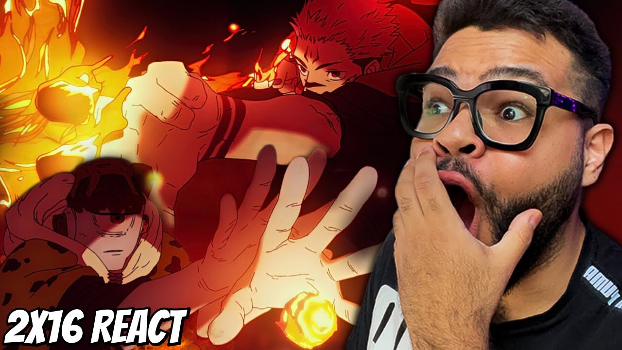 SUKUNA VS JOGO! O MELHOR EPISÓDIO DO ANO?! JUJUTSU KAISEN Temporada 2 Episódio 16 REACT