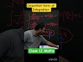 Important form of integration CBSE PYQ 2024 #cbse2025 #class12maths #integration
