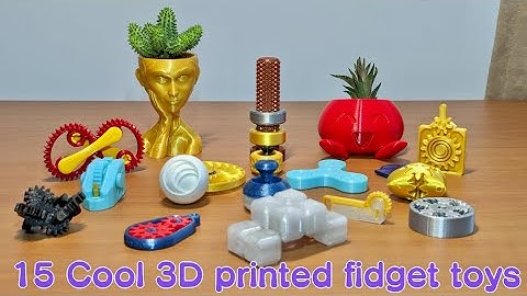 15 Cool 3D printed fidget toys