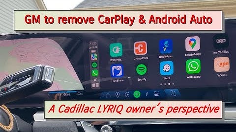 Cadillac LYRIQ owner speaks to loss of CarPlay & Android Auto