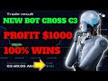 New Robot Cross C3 Pro - $1000 Profit - 100% Working in Expert Option Trading 2022