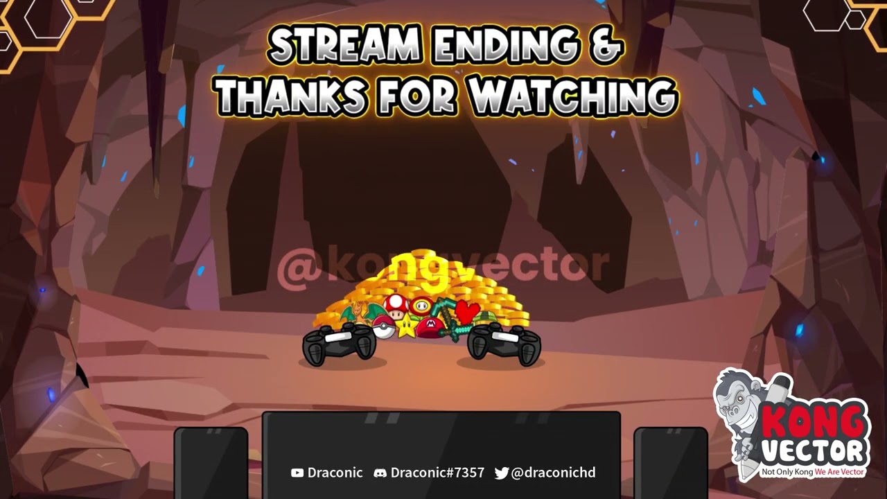 Awesome Overlay Pack With Baby Dragon Character For Your Channel