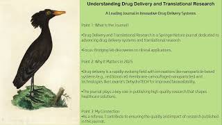 My Journey as a Referee for Drug Delivery and Translational Research A Milestone on ORCID