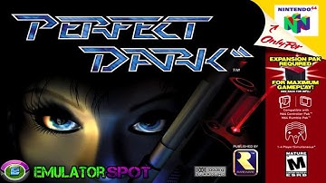 Perfect Dark N64 - dataDyne Central: Defection (Project 64)