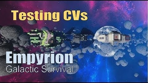 Empyrion Galactic Survival - Testing ships and fun with admin commands.