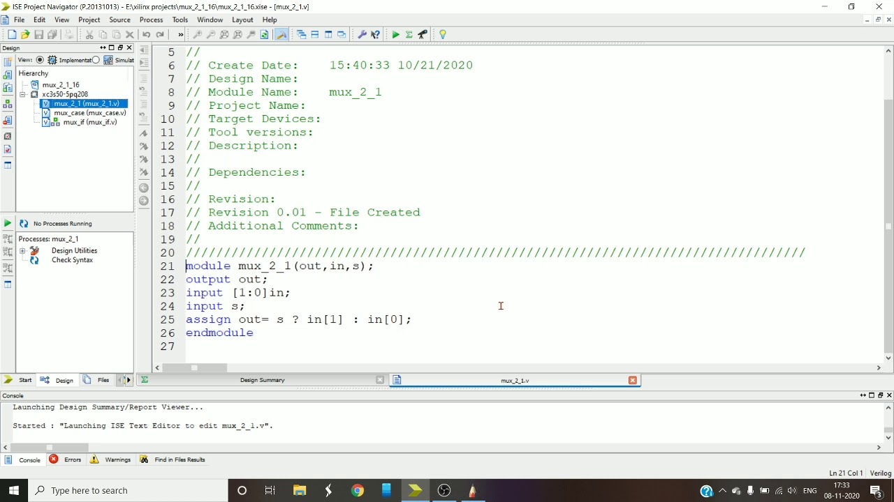 verilog conditional ternary operator