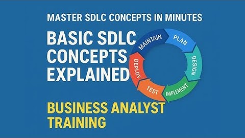 Software Development Lifecycle for Business Analysts and Product Managers | Vijay S Shukla | qbi.in