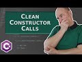 Clean code tip remove messy constructor calls