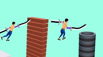 Draw Slicer Game! Relaxing ASMR slicing video