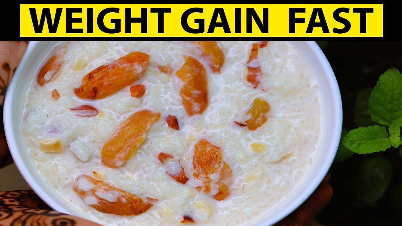 How To Gain (WEIGHT FAST) Weight Gain Recipe Quick and Easy Weight Gain