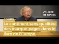 Le continent sans qualits  des marquepages dans le livre 6  peter sloterdijk 20232024