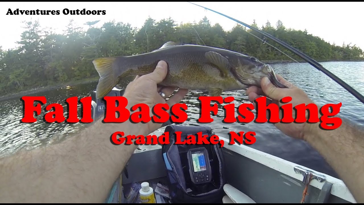 Fall Bass Fishing on Grand Lake Nova Scotia YouTube