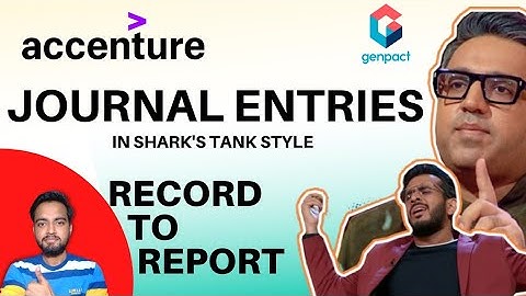 Record to Report Interview Journal Entries 🔥🔥🔥🔥 | R2R Interview Journal Entry - Accenture | Genpact
