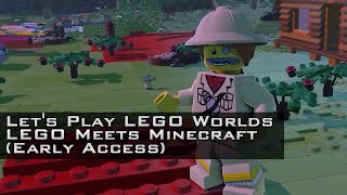 Let's Play LEGO Worlds - LEGO Meets Minecraft (Early Access)