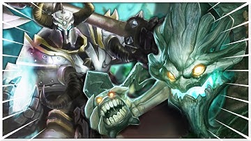 (Old Mordekaiser) Maokai Support + Mordekaiser ADC - League of Legends