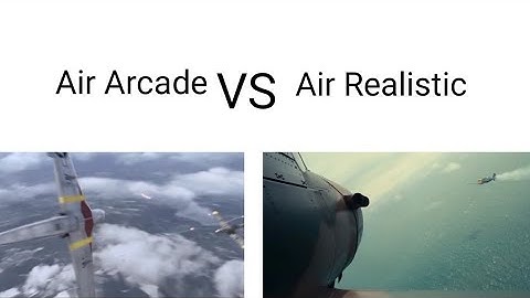 War Thunder - What Air Realistic feels like vs Air Arcade 🔥