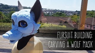 Carving a Wolf Mask in Under 5 Minutes