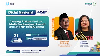 Hari 1: Diklat Strategi Praktis Membuat Media Pembelajaran Inovatif dengan Fitur Terbaru Canva