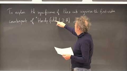 Transseries, Model Theory, and Hardy Fields Lecture #14