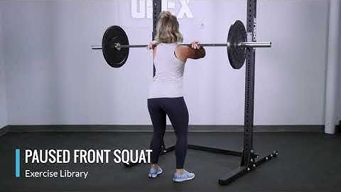 Paused Front Squat - OPEX Exercise Library