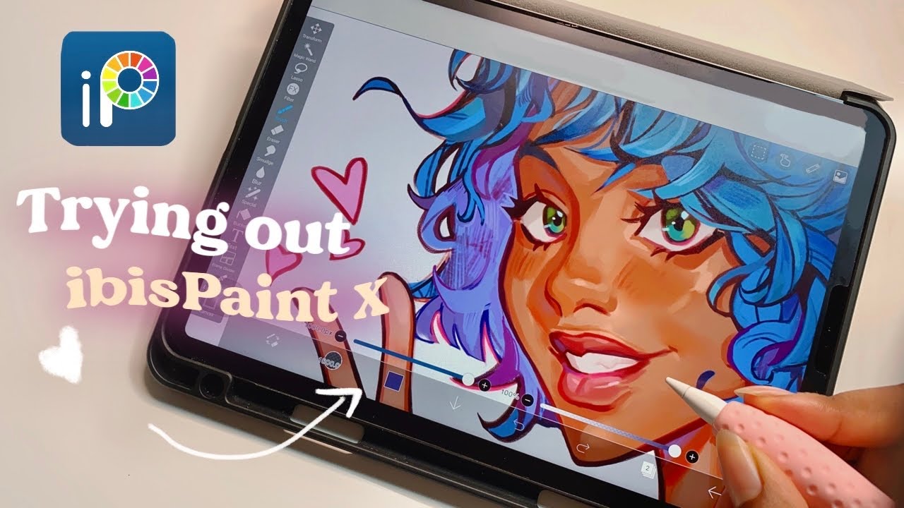 Drawing In Ibis Paint X 🦋*:・ﾟ✧ - Youtube