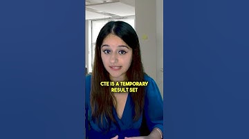 CTE vs Subquery in SQL?