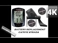 The Battery Replacement For Cateye Strada Wireless Bike CycloComputer | 4K