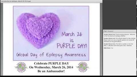 Intro to Epilepsy - March 2014