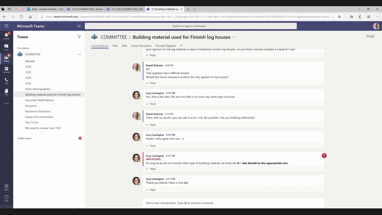 Microsoft Teams Integration Demo - AuraQuantic - YouTube