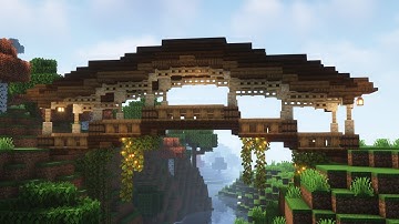 Minecraft: How to Build a Fantasy Bridge | Easy Bridge Tutorial