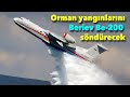 #ormanyangını #tolgaozbek Beriev Be-200 uçağı 12 ton su atabiliyor