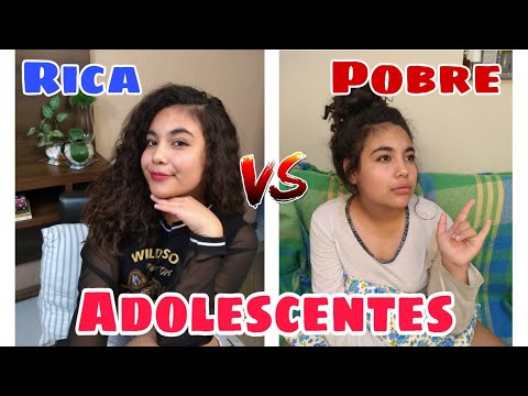 ADOLESCENTE RICO vs ADOLESCENTE POBRE /BELA MENEZES